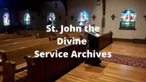 St. John the Divine Service Archives