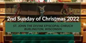 2nd Sunday of Christmas 2022