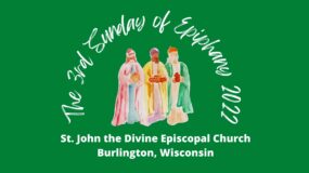 The 3rd Sunday of Epiphany 2022