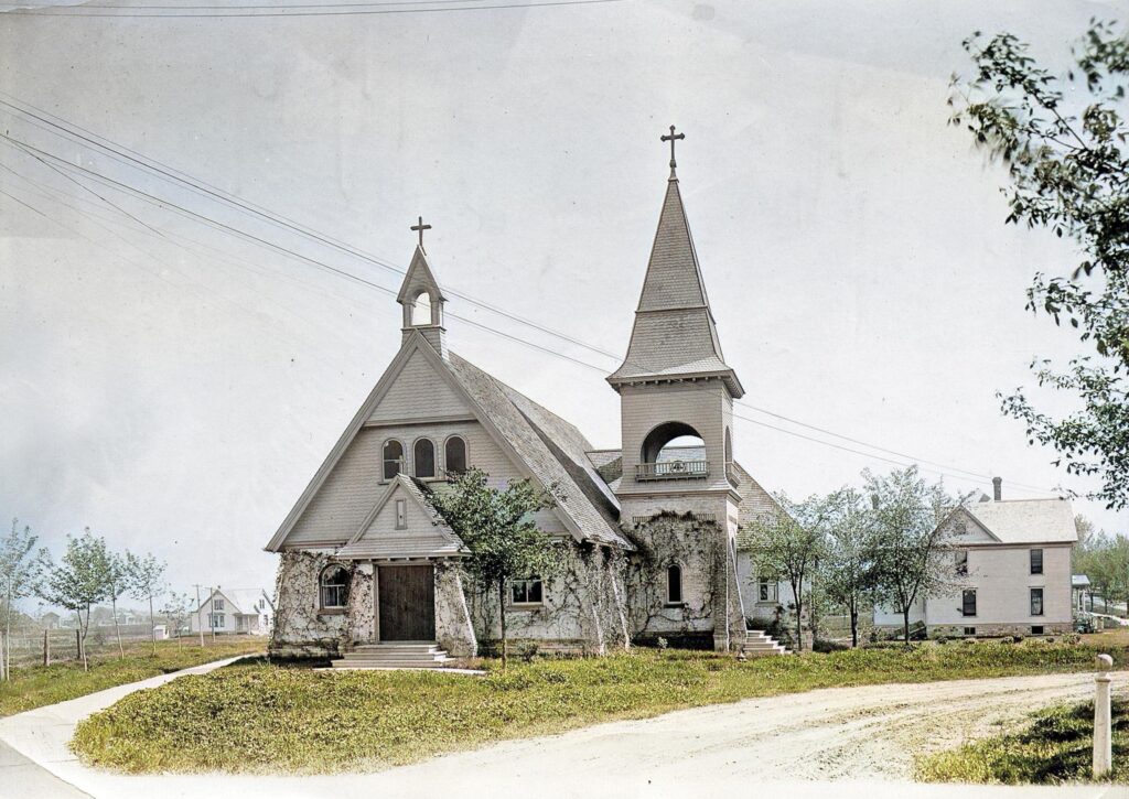 Old photo of our church
