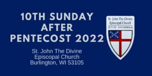 10th Sunday After Pentecost
