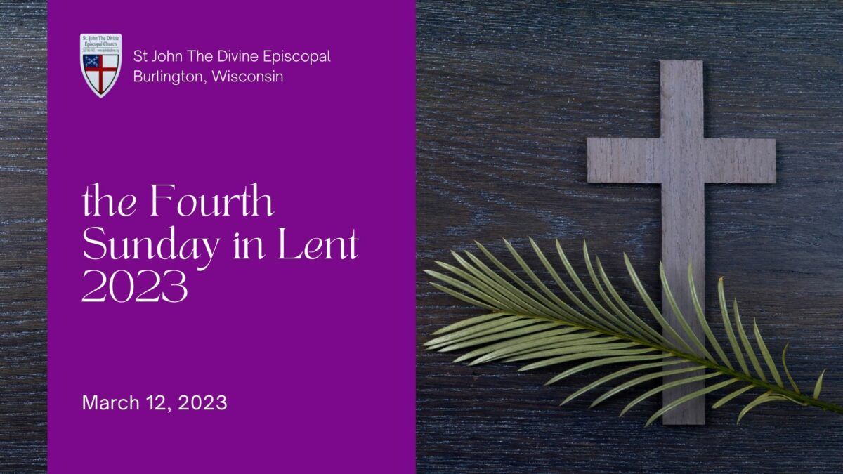 the Fourth Sunday in Lent 2023