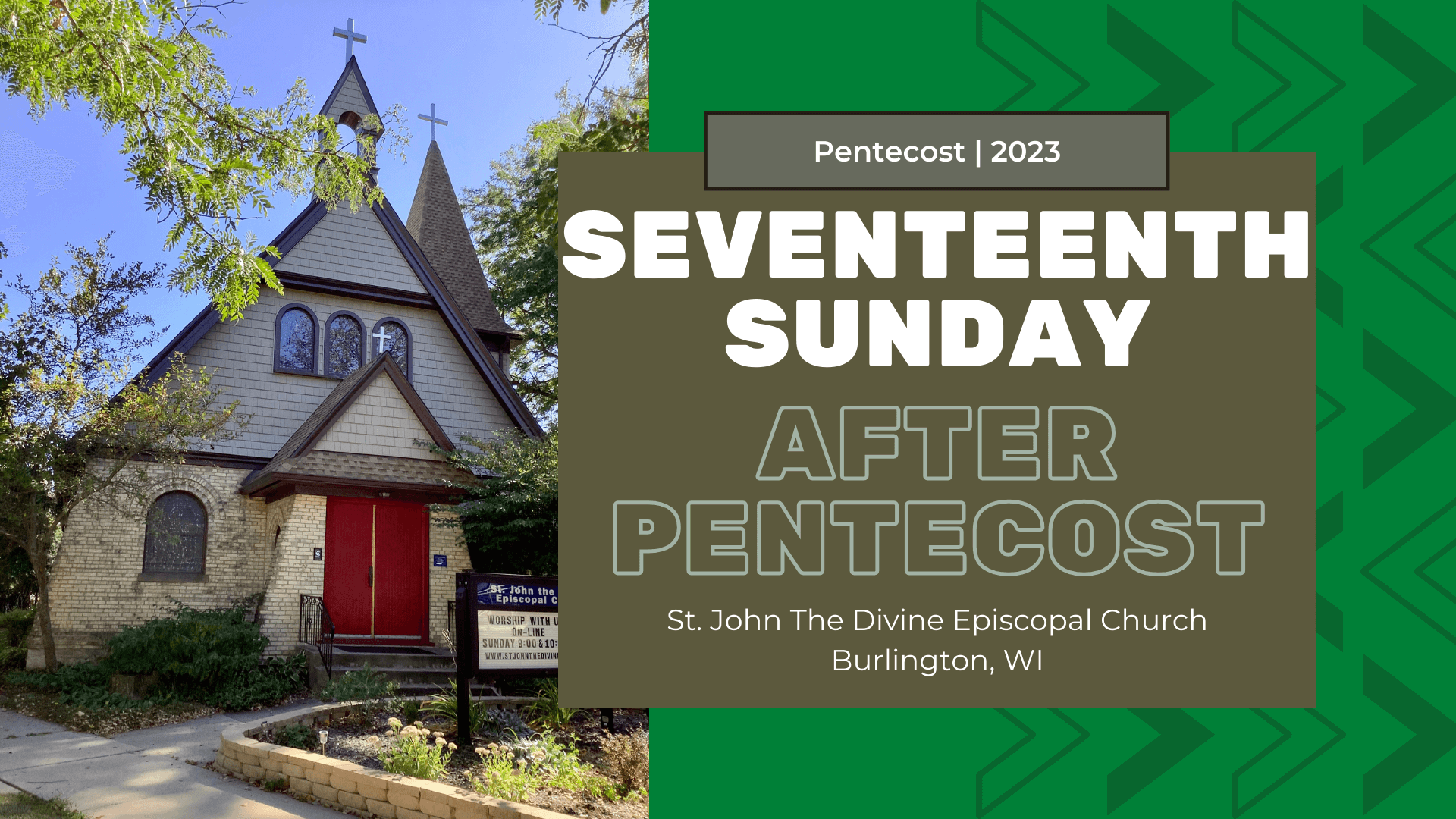 Seventeenth Sunday After Pentecost 2023