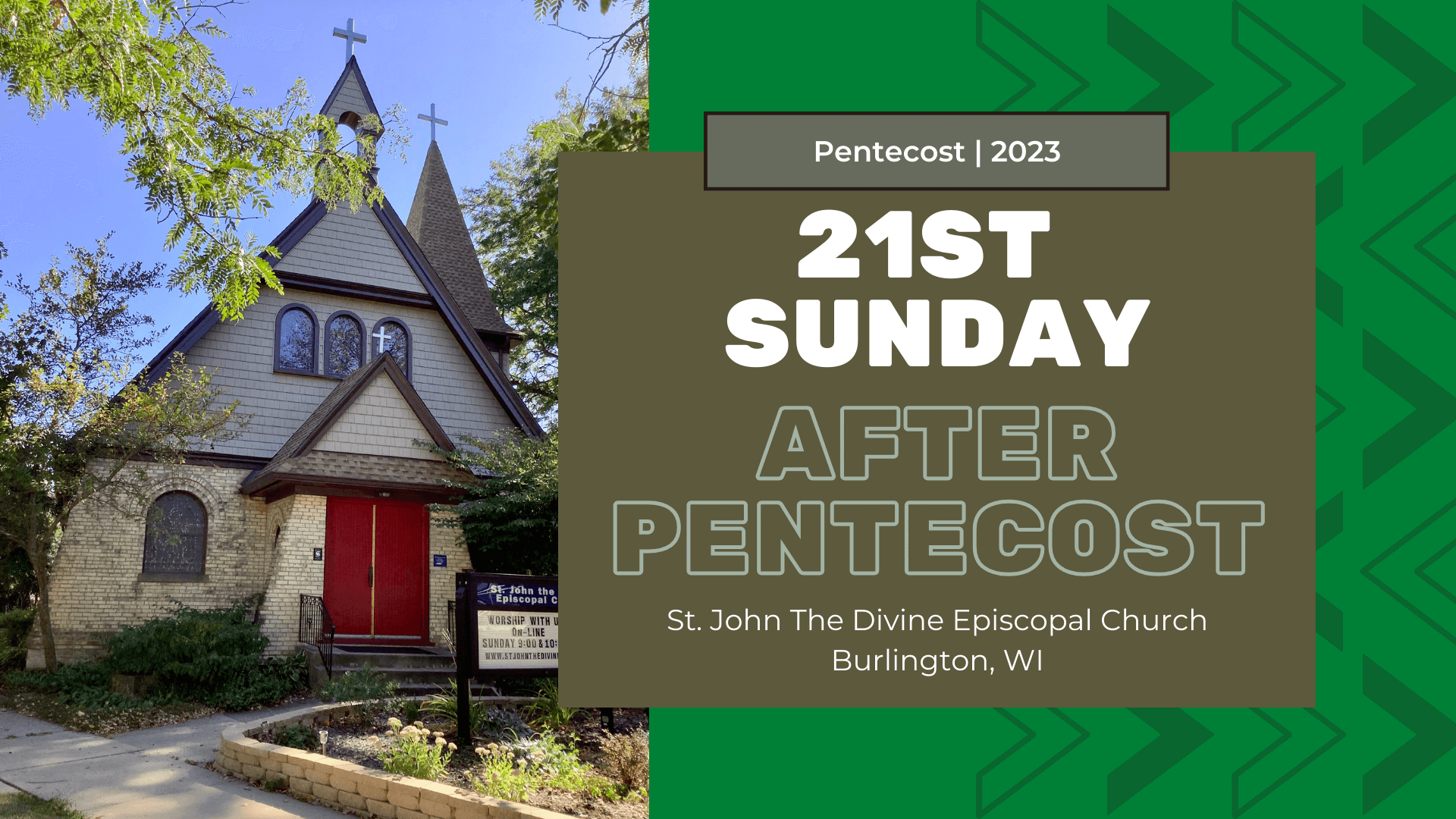 21st Sunday Of Pentecost 2023