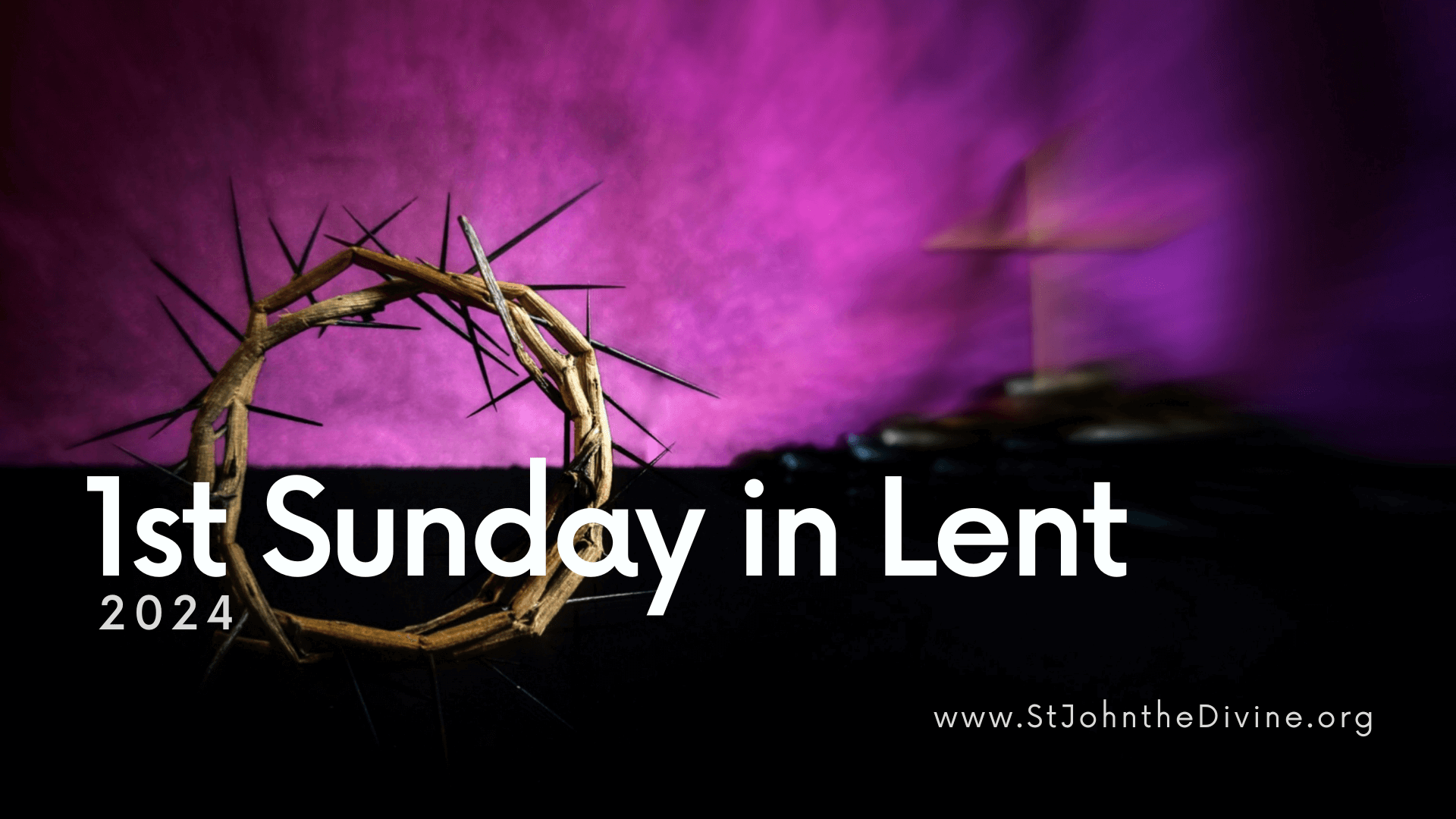 1st Sunday in Lent 2024