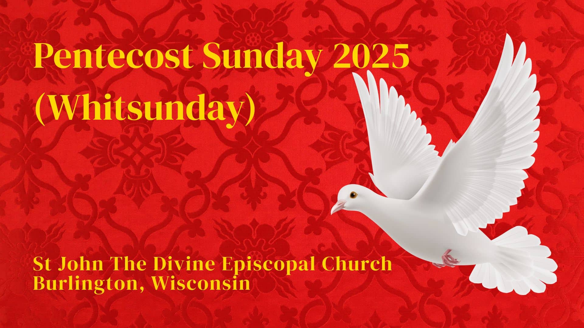 Pentecost Sunday 2025